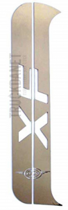 Piantoni portiera con scritta XF compatibili con DAF XF 106 EURO 6