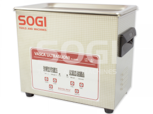 Vasca pulitrice ad ultrasuoni riscaldata 3,2L SOGI VL-U320R