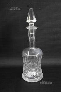 Crystal Botle With Cap Height 38 Cm