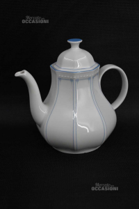 Ceramic Teapot Schirnding Bavaria Height 19 Cm