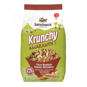Krunchy amaranth - granola all'amaranto con farro e mandorle Barnhouse
