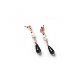 Sovrani Gioielli - orecchini con pietre e perle naturali