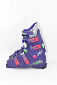 Ski Boots Technical Purple And Green Size.44 (319mm)