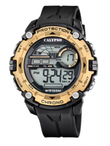 Orologio digitale uomo Calypso con cinturino in silicone K5819/3