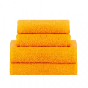 Asciugamano Telo Doccia Madeira Giallo Arancio 500 gr/mq