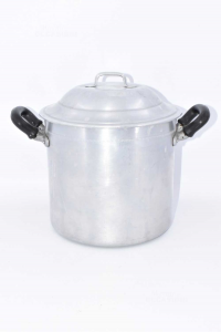 Aluminum Pot With Lid 18x19 Cm