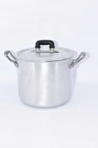 Aluminum Pot With Lid 15x18 Cm