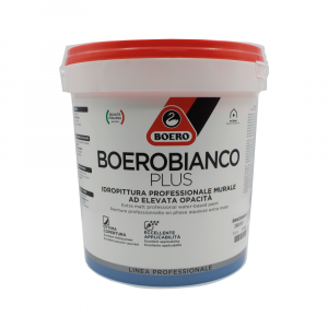 BOERO BOEROBIANCO Plus - Idropittura professionale murale ad elevata opacità 14 L