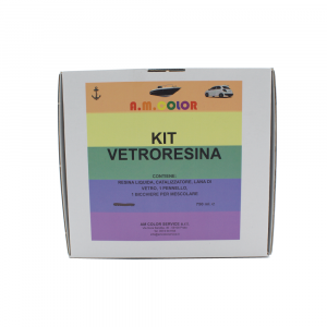 A.M.COLOR Kit Vetroresina  750ml 