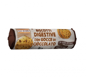 Biscotti Digestive con gocce di ciocolato  250gr