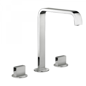 Luce Frattini three-hole basin mixer with high spout