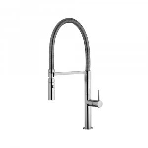 Single lever kitchen mixer with pull-out sprayer Pepe XL Frattini
