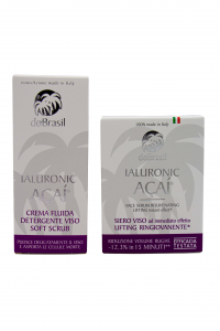 Dobrasil, Ialuronic Acai 30 ml + Detergente viso soft scrub ialuronic Acai