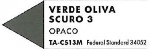 Verde Oliva Scuro 3 Opaco ,acrilico a base alcolica, 30ml.