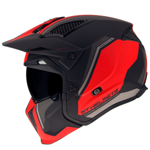 Casco MT-Helmets Streetfighter SV Twin C5 Matt Red
