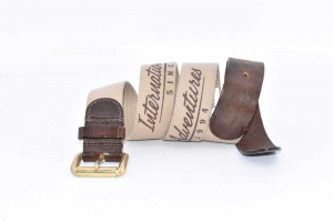 Belt Dolce & Gabbana Original 100 Cm With Parts Leather