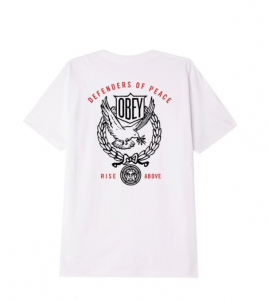 T-Shirt Obey Defenders Of Peace Dove White