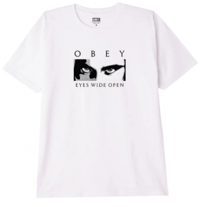 T-Shirt Obey Eyes Wide Open White