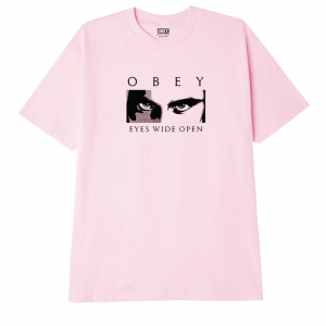 T-Shirt Obey Eyes Wide Open Pink