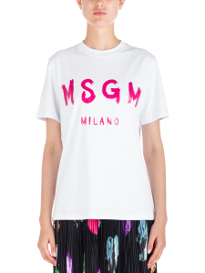 T-Shirt MSGM Pink Logo