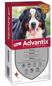 Advantix spot-on antiparassitario per cani 40-60 kg 6 Fiale