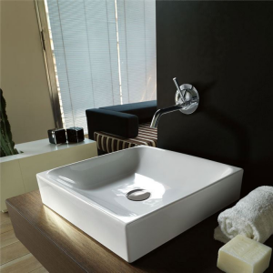 Sit-on washbasin 45x45 cm Kerasan