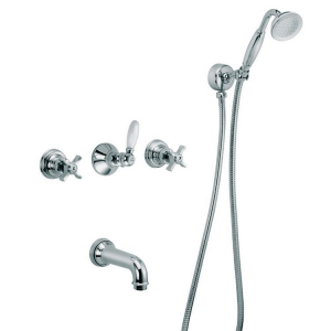 Built-in bath mixer with spout Frattini Musa