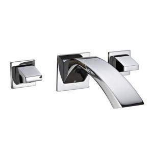 Wall mounted 3 holes washbasin tap Archè Treemme