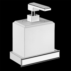 Wall-mounted soap dispenser holder Eleganza Gessi