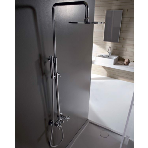Wall-mounted shower set Line Treemme