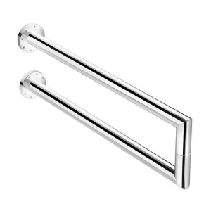 Double lateral towel rack Pomd'or Kubic