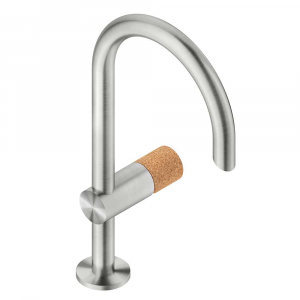 Deck-mounted single handle basin mixer tap Doc Neve Rubinetterie