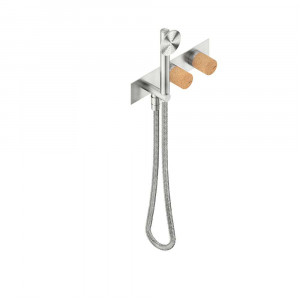 Two shower mixer tap set with hand shower Doc Neve Rubinetterie