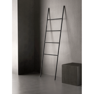 Ladder-Type Towel-Rack Stiff OML Black/White