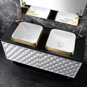 Golden Countertop Washbasin Class A&T