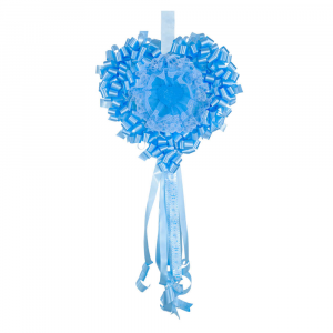 Fiocco Nascita Cuore 110x55 Cm 