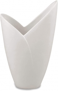 Disraeli Vaso In Ceramica A Forma Di Tulipano 14.5X9.2Xh23.3 Cm