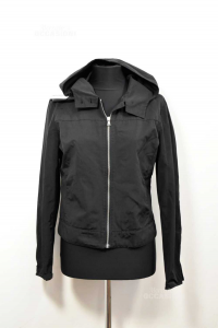 Jacket Woman Black Benetton Size M