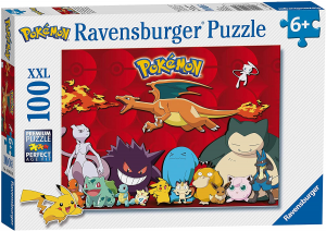 Ravensburger Puzzle Pokemon 100 Pezzi XXL