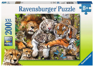 RavensburgerLa Siesta dei Felini Puzzle per Bambini 200 Pezzi 