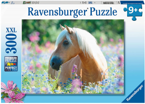 Ravensburger Cavallo tra i Fiori 300 Pezzi XXL Puzzle per Bambini