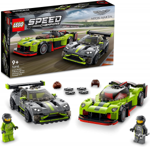 Lego Speed Champions 76910 Aston Martin Valkyrie AMR Pro e Aston Martin Vantage GT3