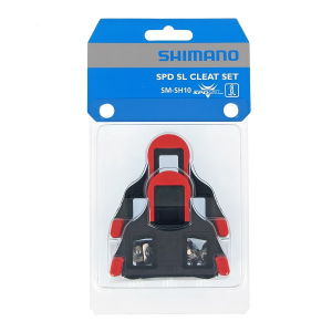 Shimano Tacchette Pedali SPD-SL SH10 Rosso 0 gradi