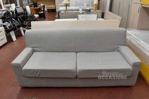 Sofa 3 Palces In Cloth Gray Ice New