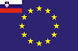BANDIERA EU + SLOVENIA