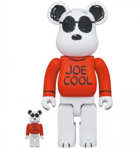 Bearbrick Maticon Toy Peanuts Joe Cool 400% + 100%