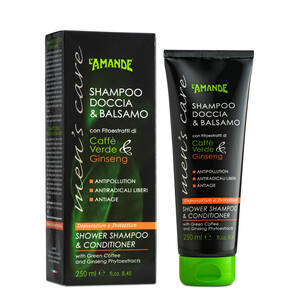 L'Amande, Shampoo doccia & Balsamo Men's Care - 250 ml