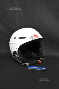 Ski Helmet White Matt Size S