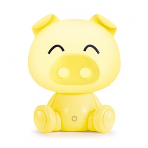 DREAMING PUPPIES Lumetto Piggy con LED colore giallo 074/LG