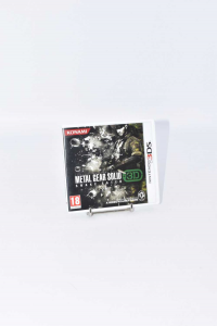Video Game Nintendo 3ds Metal Gear Solid With Manual